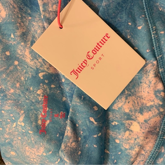 NWT Juicy Couture Sport Aurora High Waist Crossover 7/8 Leggings - Picture 6 of 7